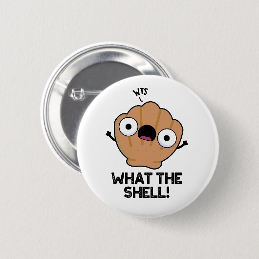 Was die Muschel an der Muschel des Sonnenmeers mac Button (Vorne & Hinten)