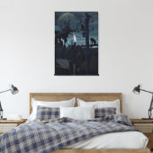 Was die Owls sahen Leinwanddruck (Insitu (Schlafzimmer))