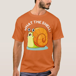 Was die Schale Süße Schnecke Wortspiel T-Shirt