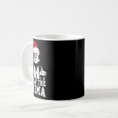 Was die Sigma Trump Santa Funny Weihnachtsmeme Xm Kaffeetasse (Vorderseite Links)