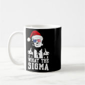 Was die Sigma Trump Santa Funny Weihnachtsmeme Xm Kaffeetasse (Links)