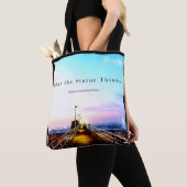 Was die Statue denkt Tasche (Von Nahem)