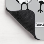 Was die toten Truthühner im November tun Mousepad (Ecke)
