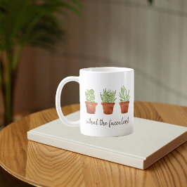 Was die treibenden gegossenen Sukkulationen Kaffee Kaffeetasse