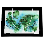 Was die Welt jetzt braucht, ist Liebe süße Liebe Große Geschenktüte (Vorderseite)