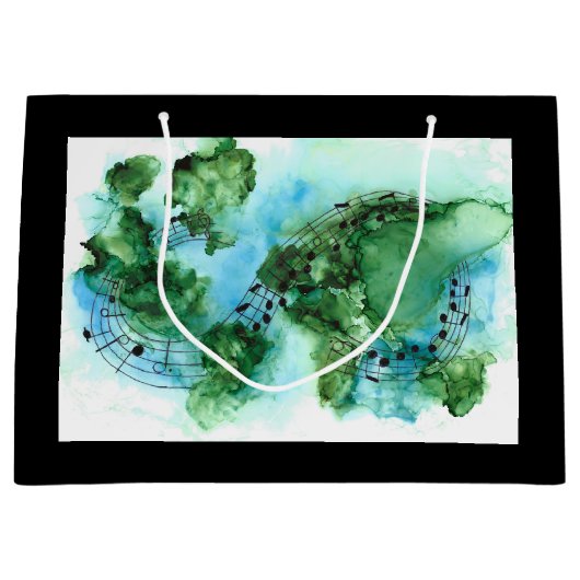 Was die Welt jetzt braucht, ist Liebe süße Liebe Große Geschenktüte (Vorderseite)