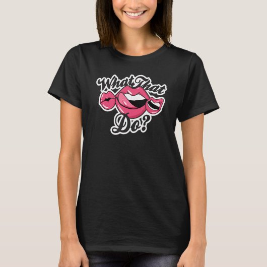 Was dieser Mund tut Lippen T-Shirt (Vorderseite)
