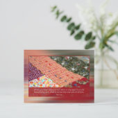 Was du hinterher verlassen hast postkarte (Stehend Vorderseite)