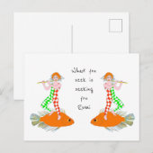 Was du suchst, sucht dich. postkarte (Vorne/Hinten)