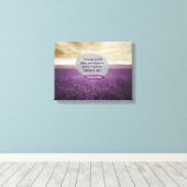 Was du tun wirst leinwanddruck (Insitu (Holzboden))