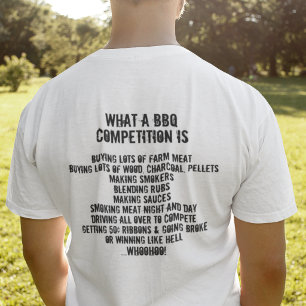 Was ein BBQ-Wettbewerb ist T-Shirt