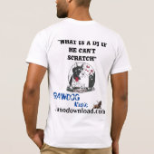 Was ein DJ 3 ist T-Shirt (Rückseite)