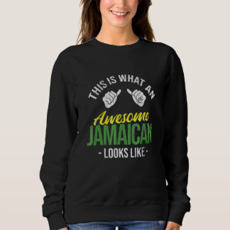 Was ein Phantastischer Jamaikaner sieht Rasta Flag Sweatshirt