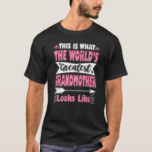 Was eine Beste Großmutter aussieht wie der Vater e T-Shirt