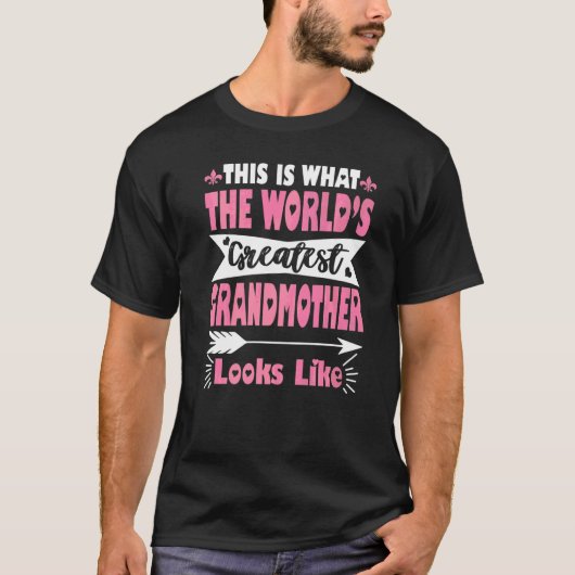 Was eine Beste Großmutter aussieht wie der Vater e T-Shirt (Vorderseite)