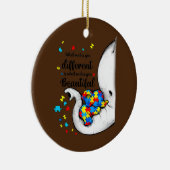 Was einen von Elefanten-Autismus unterscheidet Keramik Ornament (Rechts)