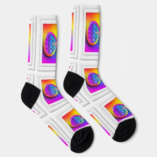 WAS Eyeglasses Premium Nachhaltige Quarzsocken Socken (Rechts)