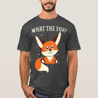 Was Fo sagt Funny Fennec Foes Animal Zookeeper T-Shirt