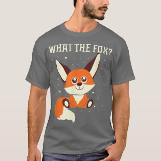 Was Fo sagt Funny Fennec Foes Animal Zookeeper T-Shirt