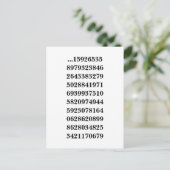Was folgt 3.14 postkarte (Stehend Vorderseite)