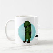 Was Frisches für deine Nase Kaffeetasse (Links)