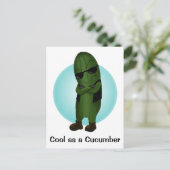 Was Frisches für deine Nase Postkarte (Stehend Vorderseite)