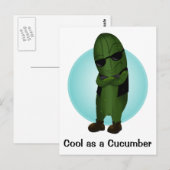 Was Frisches für deine Nase Postkarte (Vorne/Hinten)