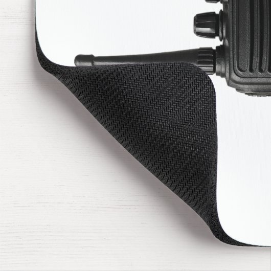 Was Fu*k über das lustige Walkie Talkie Icon Mousepad (Ecke)