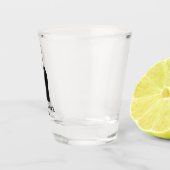 Was Fu*k über das lustige Walkie Talkie Icon Schnapsglas (Rechts)