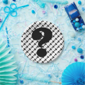 Was für Abendessen-Fragezeichen-Papier-Teller ist Pappteller (Party)