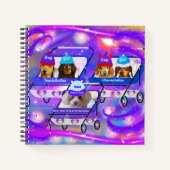 Was für ein Buch großer Babys-Notebooks (Vorderseite)