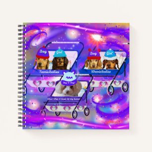 Was für ein Buch großer Babys-Notebooks
