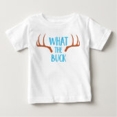 Was für ein Buck, Hirschfrösche, Camping, Campers Baby T-shirt (Vorderseite)