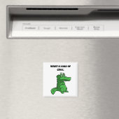 Was für ein Cartoon des Croc Funny Alligator Magnet (In Situ (Geschirrspüler))
