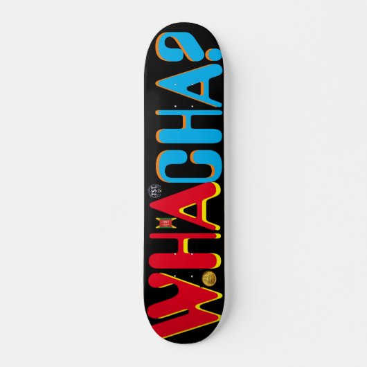WAS FÜR EIN CHA? JMT 7 3/4" Skateboarddecke Skateboard (Vorne)