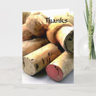 Was für ein Dank für Corker Dankeskarte