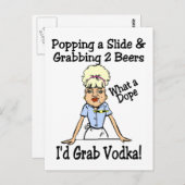 Was für ein Dope Postkarte (Vorne/Hinten)