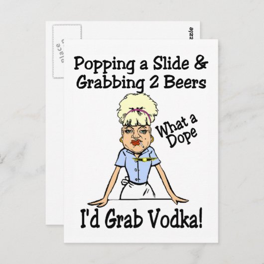 Was für ein Dope Postkarte (Vorne/Hinten)