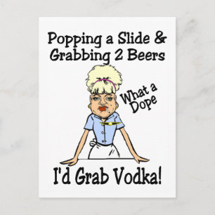 Was für ein Dope Postkarte