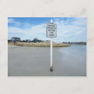 Was für ein dummes Zeichen Postkarte