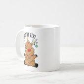 Was für ein Elch-Funny-Tier? Kaffeetasse (Vorderseite Links)