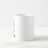 Was für ein Elch-Funny-Tier? Kaffeetasse (Mittel)