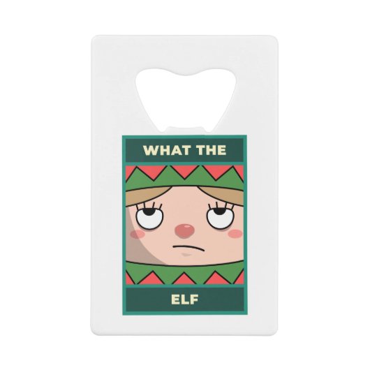 Was für ein Elf Geldbeutel Flaschenöffner (Vorderseite)