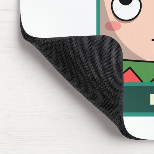 Was für ein Elf Mousepad (Ecke)