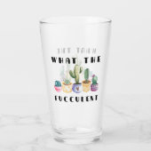 Was für ein Erfolg Glas (Rückseite)