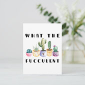 Was für ein Erfolg Postkarte (Stehend Vorderseite)