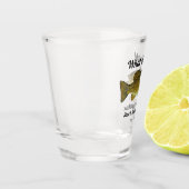 Was für ein Fang, der die Gastgeschenk Hochzeit de Schnapsglas (Links)