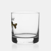 Was für ein Fang Walleye Hochzeit Datum Gefälligke Whiskyglas (Links)