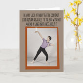 Was für ein Fanny! Karte (Gelbe Blume)