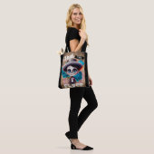 Was für ein Fluff Sugar Skull Tasche (Am Model)